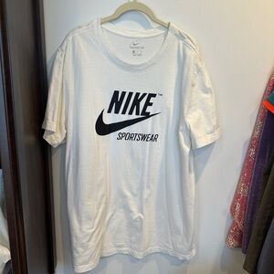Nike Men's White Sportswear Tee